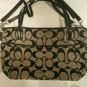 Coach tote / diaper bag / large purse